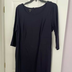 Talbots Women’s 18W Navy dress.